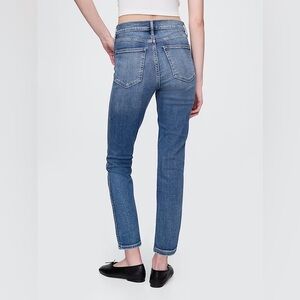 GAP High Rise Vintage Slim Jeans - mid rinse Blue petite NWOT